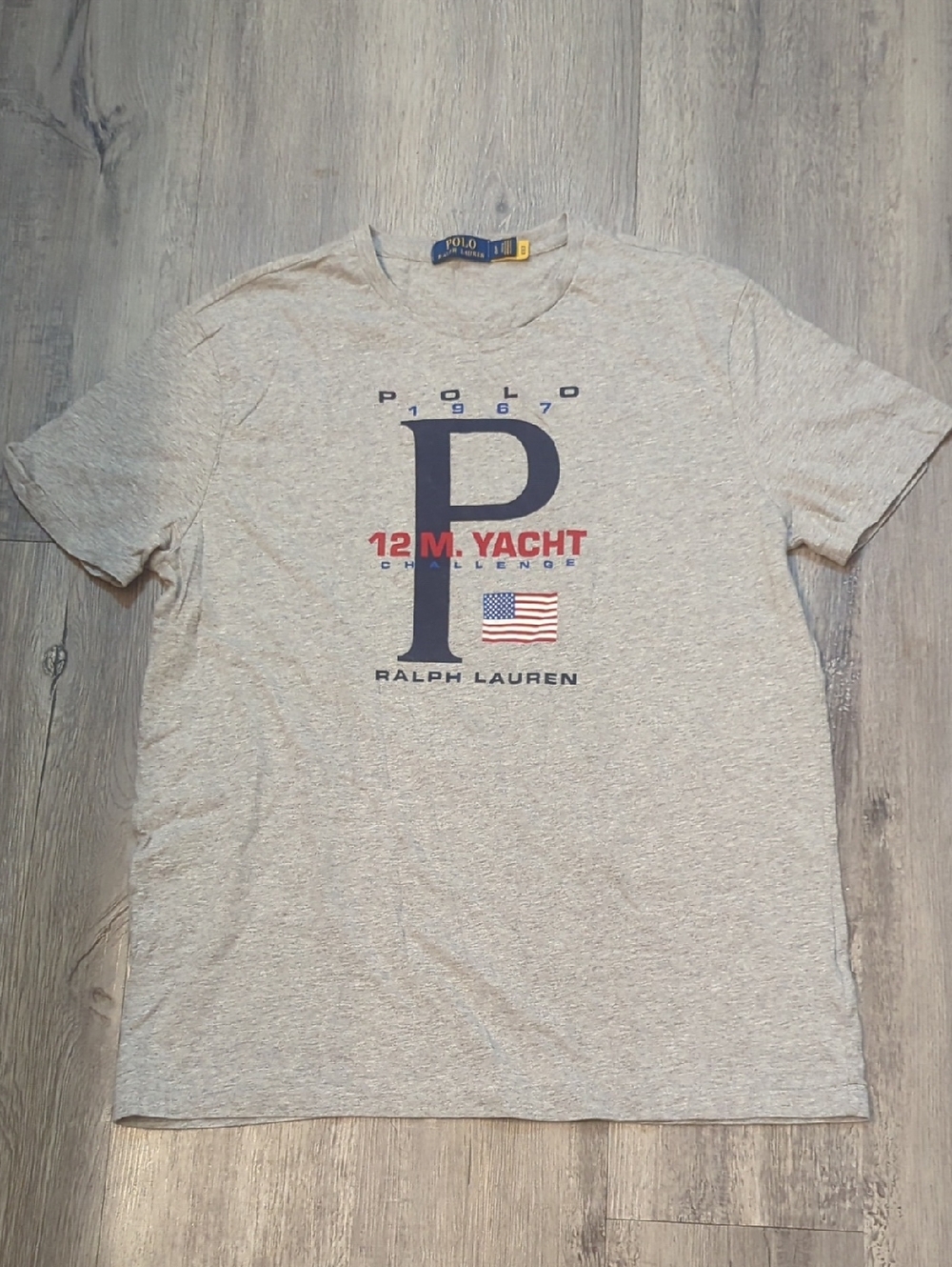 Ralph Lauren  Yacht Ocean Challenge USA Tee NWOT